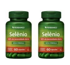 Kit 2 Selênio 60 Cápsulas - Herbamed Kit 2 Selênio 60 Cápsulas - Herbamed