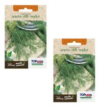 Kit 2 Sementes De Aneto/ Dill /endro Tempero Alta Qualidade