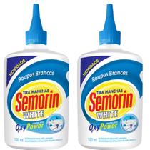 Kit 2 Semorin Tira Manchas White 100ml Remove Todas Manchas Kit 2 Semorin Tira Manchas White 100ml Remove Todas Manchas