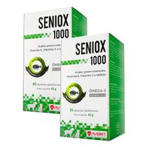Kit 2 Seniox 1000 Ômega 3 Para Cães e Gatos Uso Veterinário com 30 cápsulas - Avert