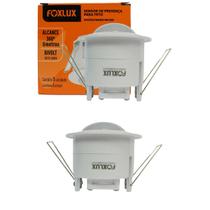 Kit 2 Sensor de Presença Teto Embutir Foxlux