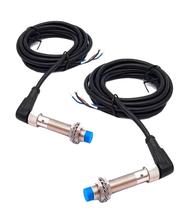 Kit 2 sensor indut lm12-3002pct pnp 4fio (faceado) c/ conect Kit 2 sensor indut lm12-3002pct pnp 4fio (faceado) c/ conect