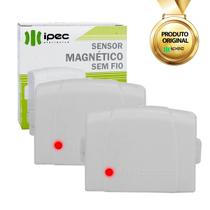 Kit 2 Sensor Magnético Digital Sem Fio Acionador Alarmes Ipec Kit 2 Sensor Magnético Digital Sem Fio Acionador Alarmes Ipec