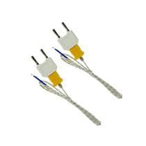 Kit 2 Sensor Temperatura Ambiente Tipo K Termopar Medidor Soquete Adaptador Tp-10 Instrutherm