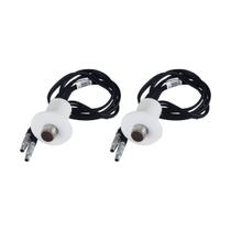 Kit 2 Sensor Ultrassônico S-20 Alta Temperatura 60 A 300C Utilizado Medidor Espessura Chapas Me-260 Instrutherm