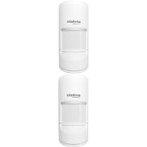 Kit 2 Sensores Alarme Com fio Infra Pet 20 Kg IVP 5001 PET Intelbras
