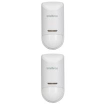 Kit 2 Sensores Alarme Infra Pet 15 Kg Sem Fio Interno IVP 5000 SMART LD Intelbras