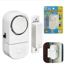 Kit 2 Sensores com Alarme Sonoro para Portas e Janela Sem Fios Contra Invasão