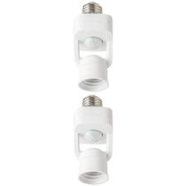 Kit 2 Sensores De Presença para Iluminação Soquete E27 ESPi 360 S Intelbras