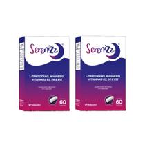 Kit 2 Serenizz L-Triptofano Com 60 Cápsulas Herbamed
