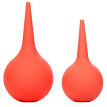 Kit 2 Seringas Limpeza De Ouvido Sucção borracha 90ml e 60ml