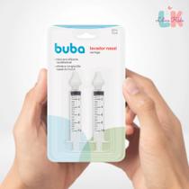 Kit 2 Seringas para Lavagem Nasal com Bico de Silicone - Buba Kit 2 Seringas para Lavagem Nasal com Bico de Silicone - Buba