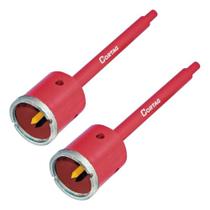 Kit 2 Serras Copo Diamantadas 40mm Cortag 61418