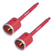 Kit 2 Serras Copo Diamantadas 50 Mm Cortag 61420 Kit 2 Serras Copo Diamantadas 50 Mm Cortag 61420