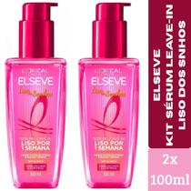 Kit 2 Sérum Elseve Liso dos Sonhos Leavein 100ml Brilho Total Kit 2 Sérum Elseve Liso dos Sonhos Leavein 100ml Brilho Total