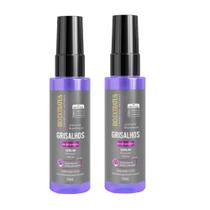 Kit 2 Serum Finalizador Cabelos grisalhos 55ml Bio Extratus Kit 2 Serum Finalizador Cabelos grisalhos 55ml Bio Extratus
