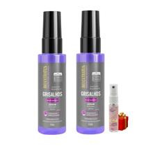 Kit 2 Serum Finalizador Cabelos grisalhos 55ml Bio Extratus + Presente Lourre 15ml Kit 2 Serum Finalizador Cabelos grisalhos 55ml Bio Extratus + Presente Lourre 15ml