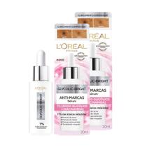 Kit 2 Sérum Glycolic Bright L'Oreal Paris Anti Marcas 30ml