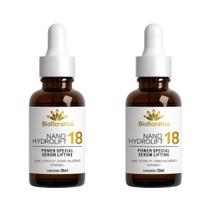 Kit 2 Sérum Lifting Efeito Cinderela Instantâneo Anti Rugas Hydrolift Ácido Hialurônico