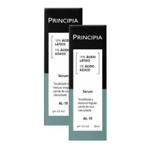 Kit 2 Sérum Principia Ácido Lático e Ácido Kójico AL-10 30ml