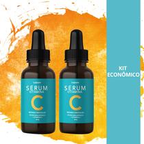Kit 2 Sérum Vitamina C LaJeune - 20%vit C + Acido Hialurônico + Vitamina E - clareia, unifica o tom da pele e rejuvenesce - 30ml c/u textura leve