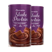 Kit 2 Shake Protein - Sanavita - Chocolate Suíço - 450g