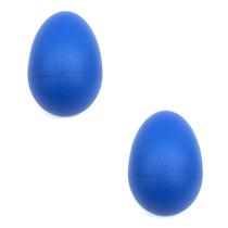 Kit 2 Shaker ovo plastico chocalho AZUL egg Kit 2 Shaker ovo plastico chocalho AZUL egg