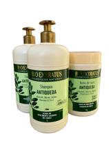 kit 2 Shampoo 1 Banho de Creme Antiqueda Jaborandi 1 L Bio Extratus - BIOEXTRATUS