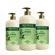 kit 2 Shampoo 1 Condicionador Antiqueda Jaborandi 1 L Bio Extratus - BIOEXTRATUS