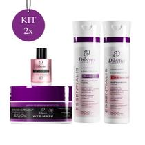 Kit 2 Shampoo + 2 Condicionador + 2 Web Mask Efeito Teia + 2 Reparador Macadâmia 7ml Kit 2 Shampoo + 2 Condicionador + 2 Web Mask Efeito Teia + 2 Reparador Macadâmia 7ml