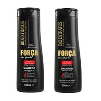 Kit 2 Shampoo 350ml Força com pimenta Kit 2 Shampoo 350ml Força com pimenta