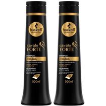 Kit 2 Shampoo 500Ml Haskell Cavalo Forte