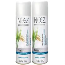 Kit 2 Shampoo A Seco Para Cabelos Normais Neez Profissional Maciez Limpeza Revitalizante 250ml Kit 2 Shampoo A Seco Para Cabelos Normais Neez Profissional Maciez Limpeza Revitalizante 250ml