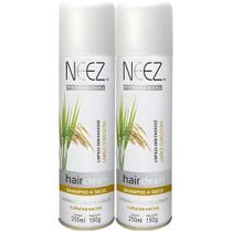 Kit 2 Shampoo A Seco Para Cabelos Secos Neez Profissional Hidratante Limpeza Revitalizante 250ml Kit 2 Shampoo A Seco Para Cabelos Secos Neez Profissional Hidratante Limpeza Revitalizante 250ml