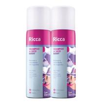 Kit 2 Shampoo a Seco Ricca de Bolso Remove Oleosidade Berry 50ml Kit 2 Shampoo a Seco Ricca de Bolso Remove Oleosidade Berry 50ml