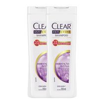 Kit 2 Shampoo Anticaspa Clear Hidratação Intensa 200ml