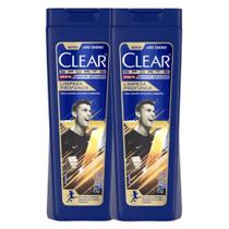 Kit 2 Shampoo Anticaspa Clear Men Sports Limpeza Profunda 200ml