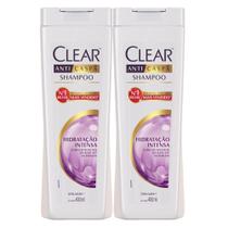Kit 2 Shampoo Anticaspa Clear Women Hidratação Intensa 400ml Kit 2 Shampoo Anticaspa Clear Women Hidratação Intensa 400ml