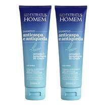 Kit 2 Shampoo AntiCaspa Homem 250ml Bio Extratus Kit 2 Shampoo AntiCaspa Homem 250ml Bio Extratus