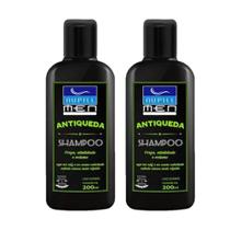 Kit 2 Shampoo Antiqueda Masculino Nupill Força Vitalidade e Volume 200ml