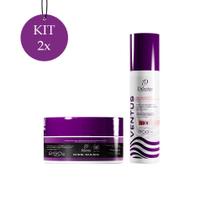 Kit 2 Shampoo Antirresíduo Ventus D1 300ml + 2 Web Mask Efeito Teia 250g Kit 2 Shampoo Antirresíduo Ventus D1 300ml + 2 Web Mask Efeito Teia 250g