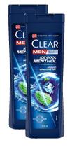 kit 2 Shampoo Clear Men Anti Ice Chill Menthol 400ML Promocao Leve Mais Pague Menos kit 2 Shampoo Clear Men Anti Ice Chill Menthol 400ML Promocao Leve Mais Pague Menos