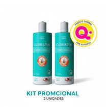 Kit 2 Shampoo Dr. Clean Cloresten 500ml