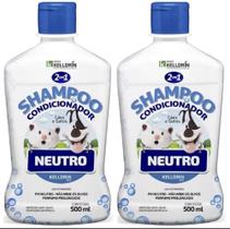 Kit 2 shampoo e condicionador neutro kelldrin 500ml Kit 2 shampoo e condicionador neutro kelldrin 500ml