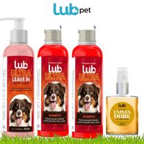 Kit 2 Shampoo e Leave-in Lub Ultra + Perfume Explendore