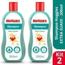 Kit 2 Shampoo Extra Suave Hipoalergênico 200ml - Huggies Kit 2 Shampoo Extra Suave Hipoalergênico 200ml - Huggies