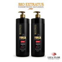 Kit 2 Shampoo Força com Pimenta - Bio extratus 1L