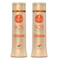 kit 2 Shampoo Haskell Pós-Sol S.O.S Verão Limpeza suave 300ml kit 2 Shampoo Haskell Pós-Sol S.O.S Verão Limpeza suave 300ml