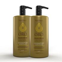 Kit 2 Shampoo Hidratante Oro Therapy 24K NatuMaxx 1 litro
