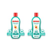 Kit 2 - Shampoo Huggies Extra Suave para bebê 600ml